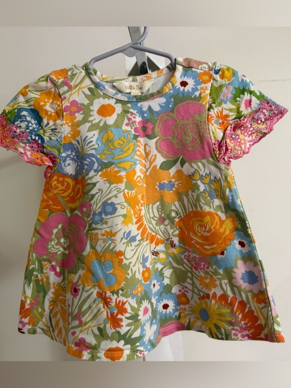 Matilda Jane Baby Girl Floral Eyelet Dress